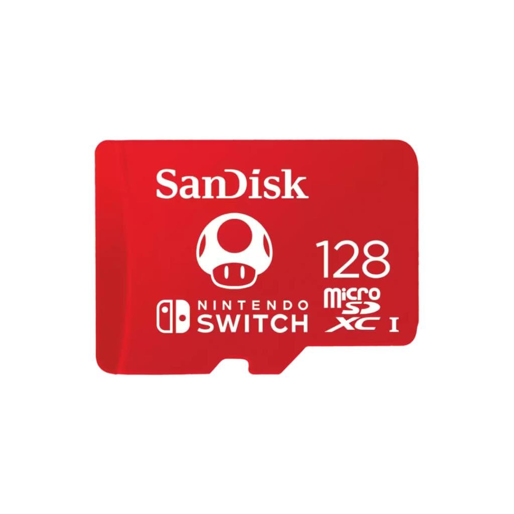 SanDisk Nintendo Switch microSDXC 128GB U3 C10 UHS-I - 1
