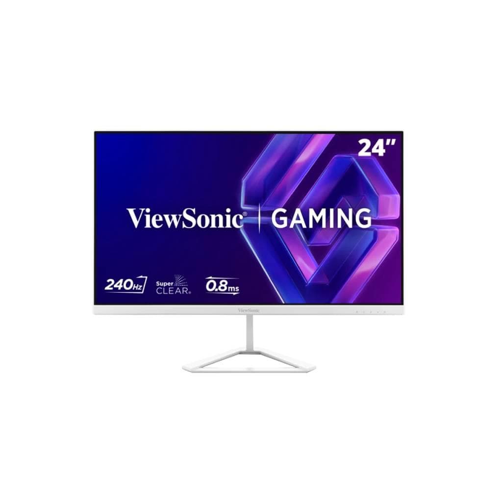 VIEWSONIC VX24G30-W 24" Gaming Monitor 240Hz 0.8ms MPRT G-Sync Compatible