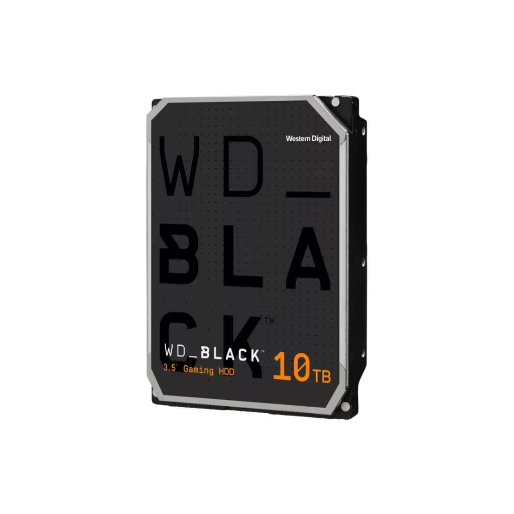 WD BLACK 3.5" 10TB Gaming HDD SATA 7200RPM 512MB Cache - 1