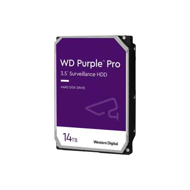 HDD WD 3.5" 14TB AV PURPLE PRO SATA 512MB Up 7200 RPM 5Y