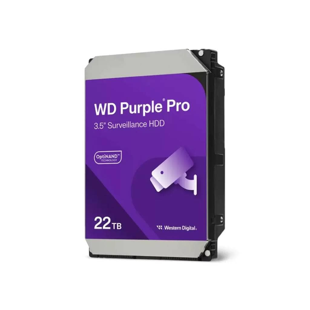 WD Purple Pro 22TB 3.5" SATA 7200rpm Surveillance HDD - 1