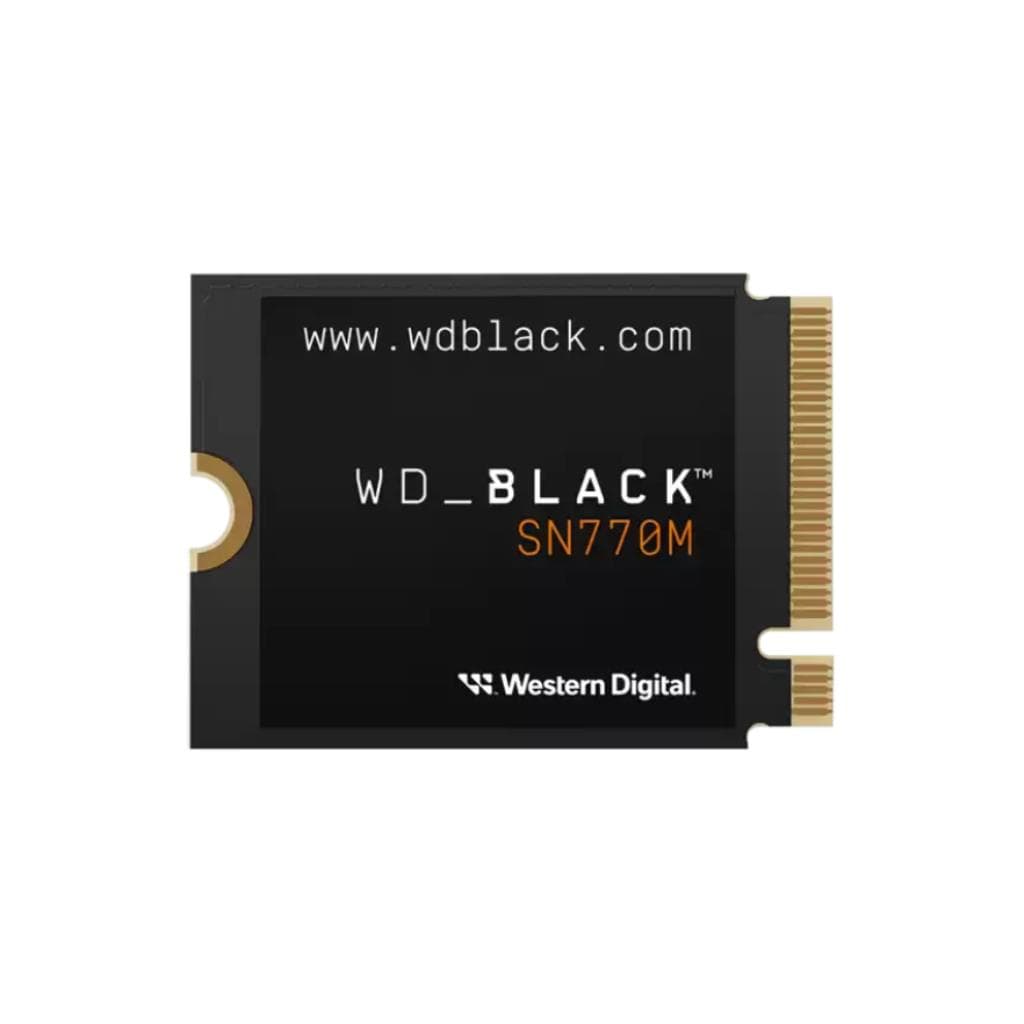WD BLACK SN770M NVMe SSD 1TB M.2 2230 PCIe Gen4 - 1