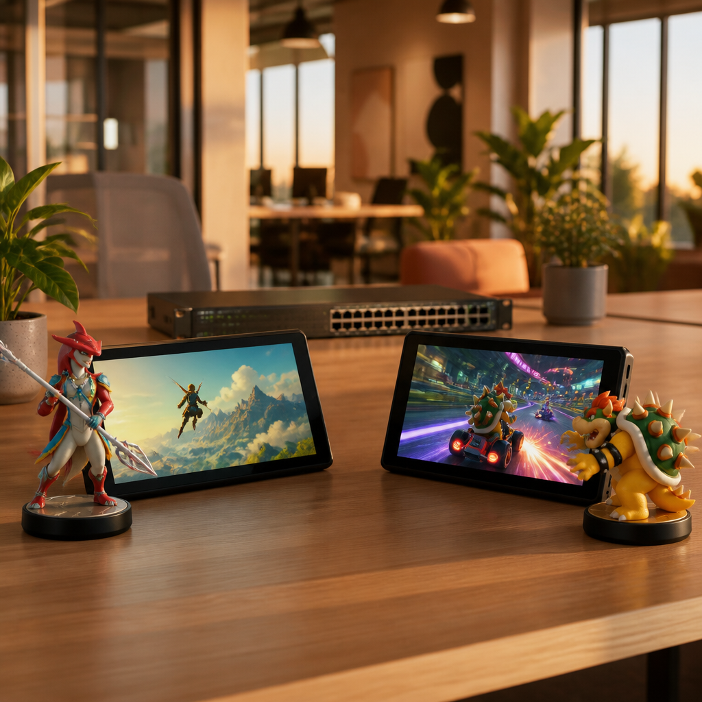 Amiibo สแกนกับ Switch เปิดเนื้อหาพิเศษในเกม Zelda และ Mario Kart