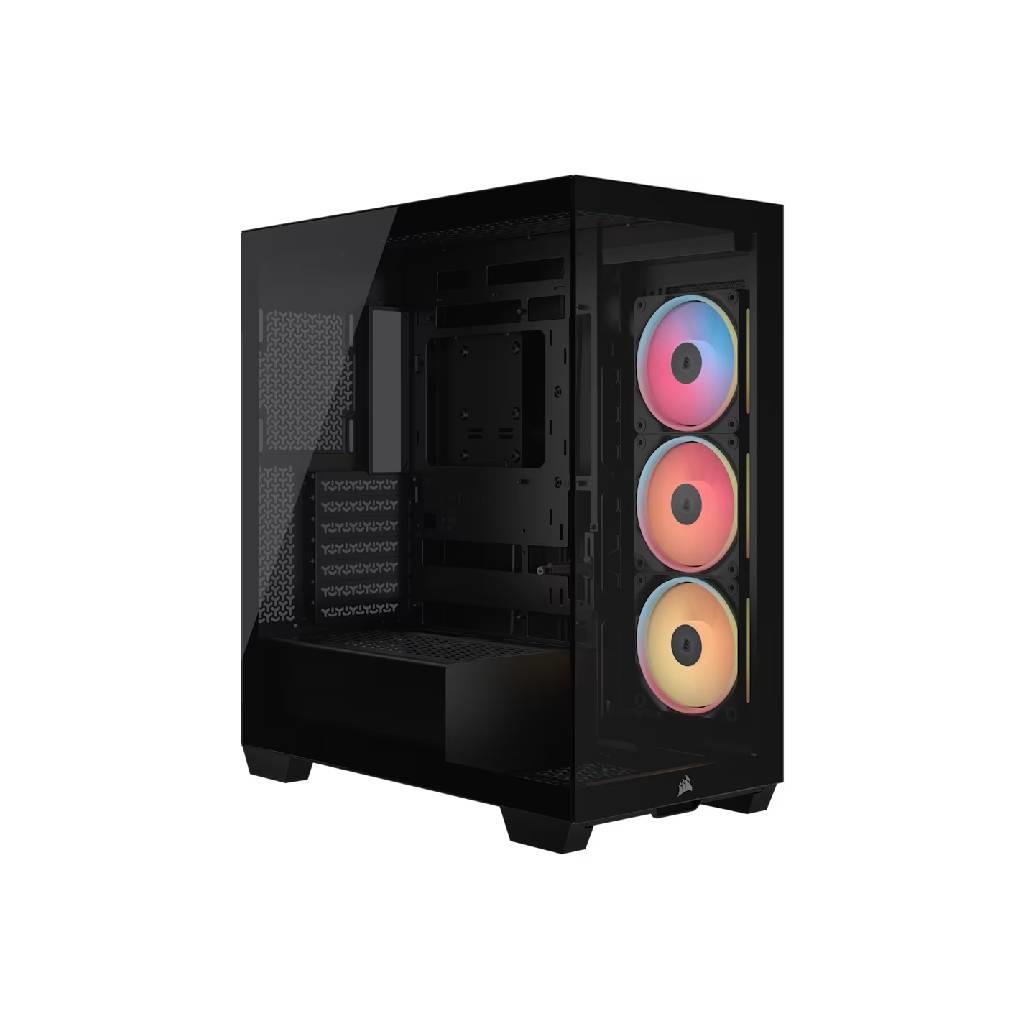 CORSAIR 3500X LX-R RGB iCUE LINK Mid-Tower Case – 3x Pre-installed LX120 RGB Fans