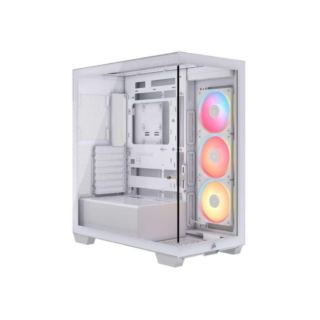 CORSAIR 3500X LX-R RGB iCUE LINK Mid-Tower PC Case – 3x Pre-installed LX120 RGB Fans