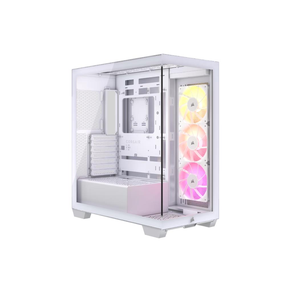 CORSAIR 3500X RGB Tempered Glass Mid-Tower White
