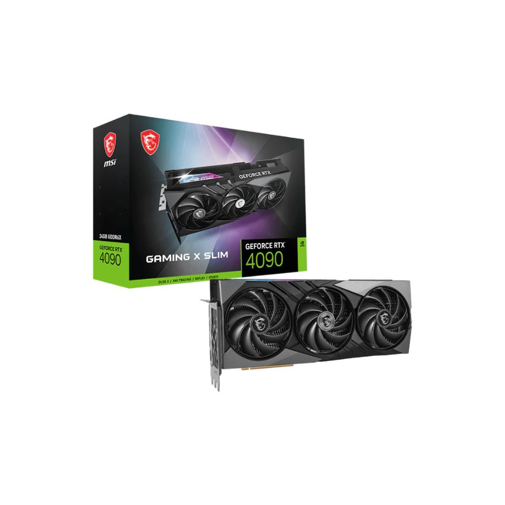 MSI GeForce RTX™ 4090 GAMING X SLIM 24G (24GB GDDR6X) PCIe 4.0