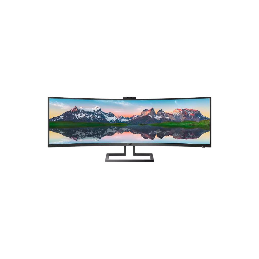 PHILIPS 499P9H1 49" SuperWide 32:9 Curved Monitor 5120 x 1440 Dual QHD 60 Hz