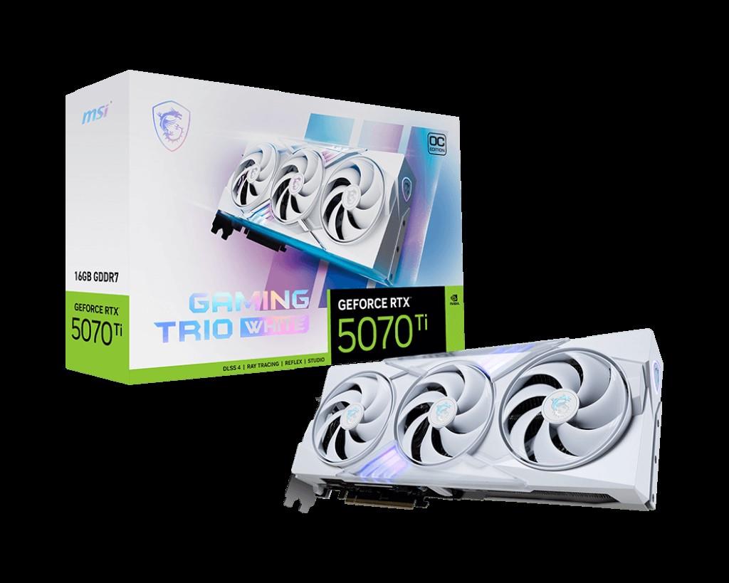 MSI GeForce RTX 5070 Ti Gaming X Trio OC 16GB GDDR6X