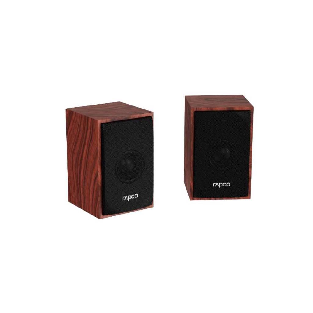 RAPOO A81 Compact Stereo Speaker Wooden