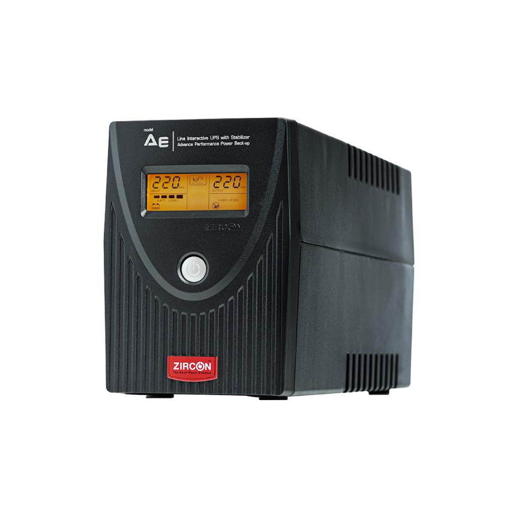 ZIRCON AE_1000VA/550W Line-Interactive UPS 1000VA/550W Digital Display Tower