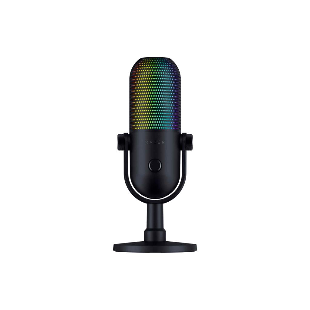 RAZER Seiren V3 Chroma RGB USB Microphone 16mm Condenser Supercardioid Tap-to-Mute