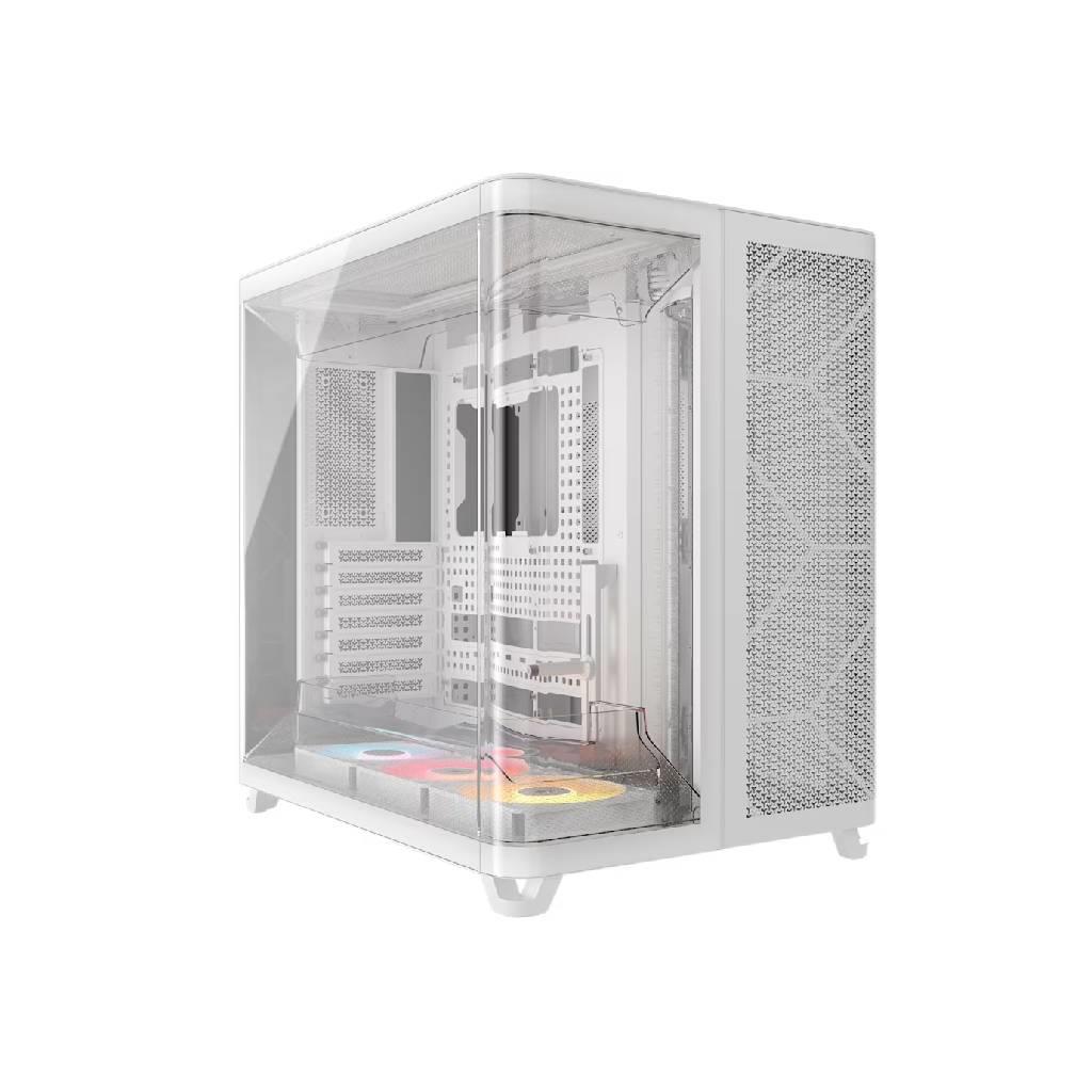 CORSAIR AIR 5400 RS-R ARGB Tempered Glass Mid-Tower White