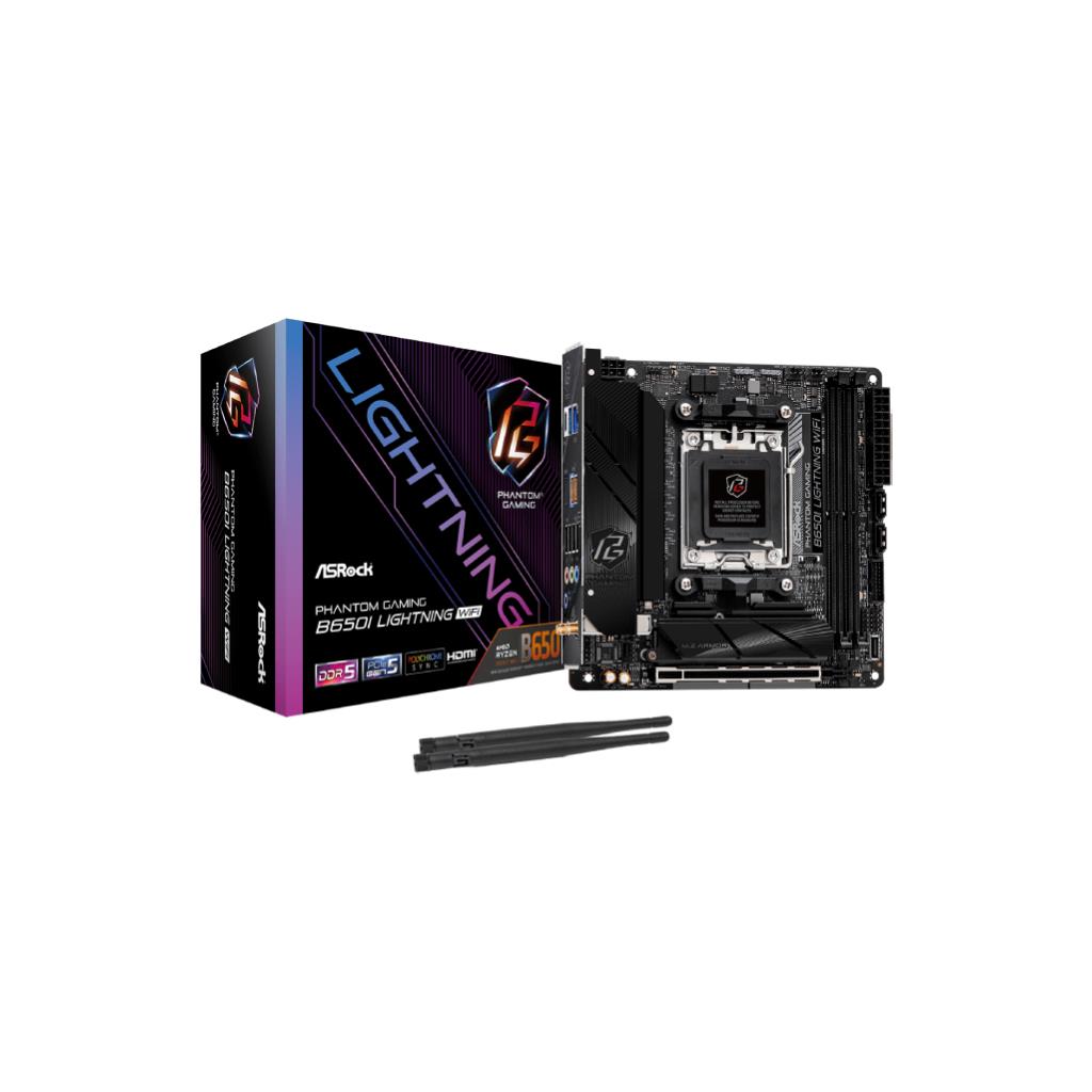 ASRock B650I Lightning WiFi AMD Socket AM5 for Ryzen 9000/8000/7000 Series