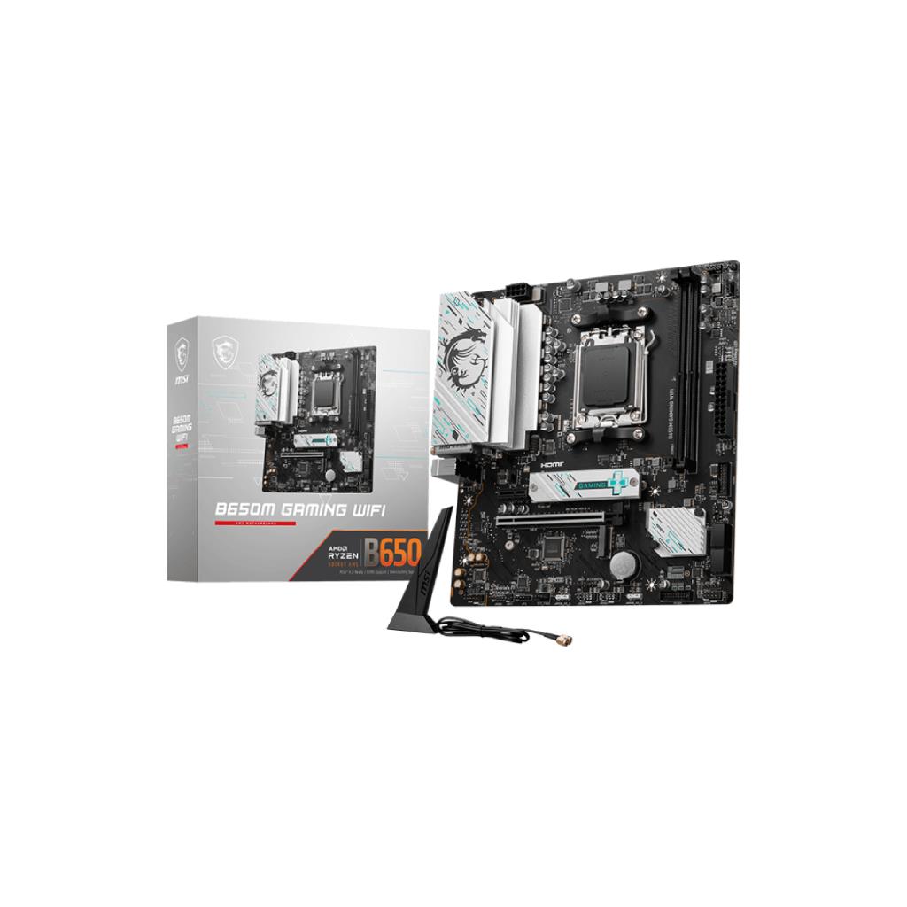 MSI B650M GAMING WIFI Motherboard (AM5, DDR5, Wi-Fi 6E)