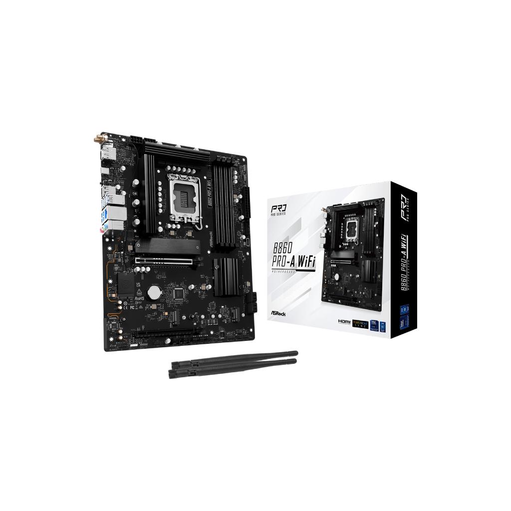 ASRock B860 Pro-A WiFi ATX Motherboard (Intel B860 Chipset)