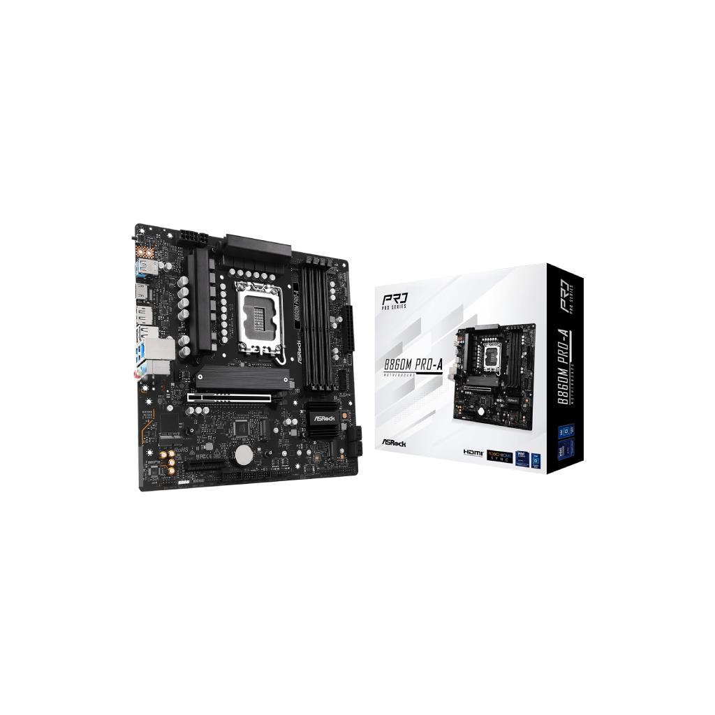 ASRock B860M Pro-A WiFi (Micro ATX) Intel B860 Chipset