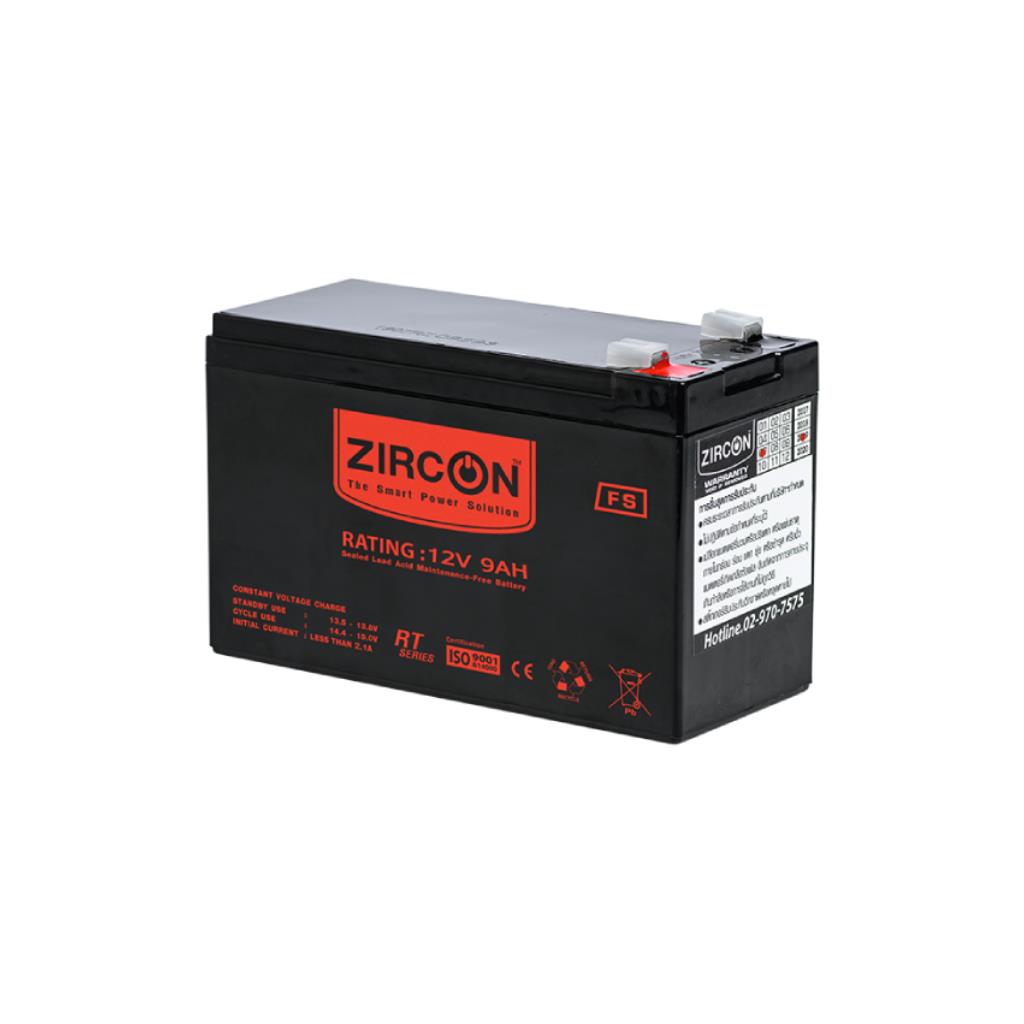 ZIRCON ZC-Battery 12V 9.0AH