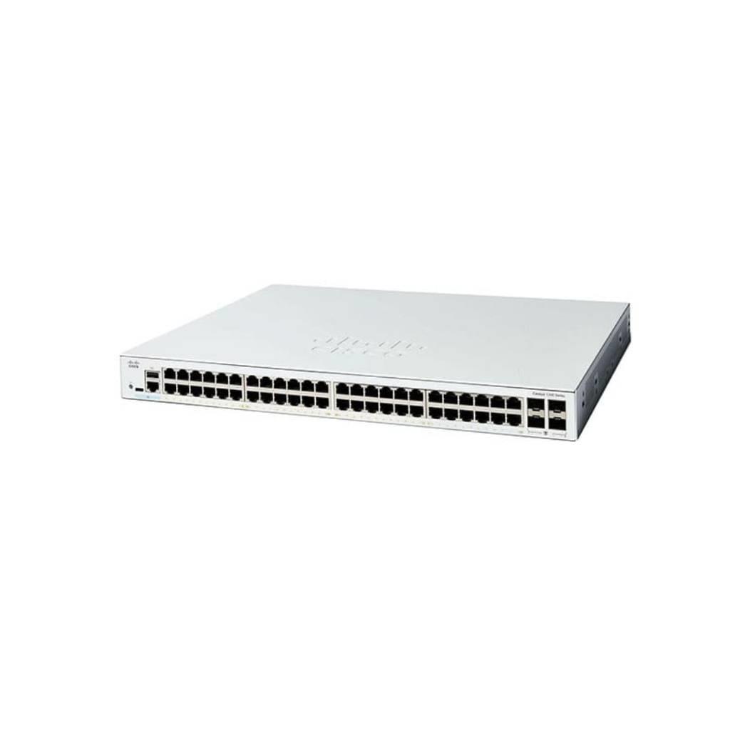 Cisco Catalyst 1200 48-Port GE Switch with PoE+ and 4x10G SFP+ Uplinks