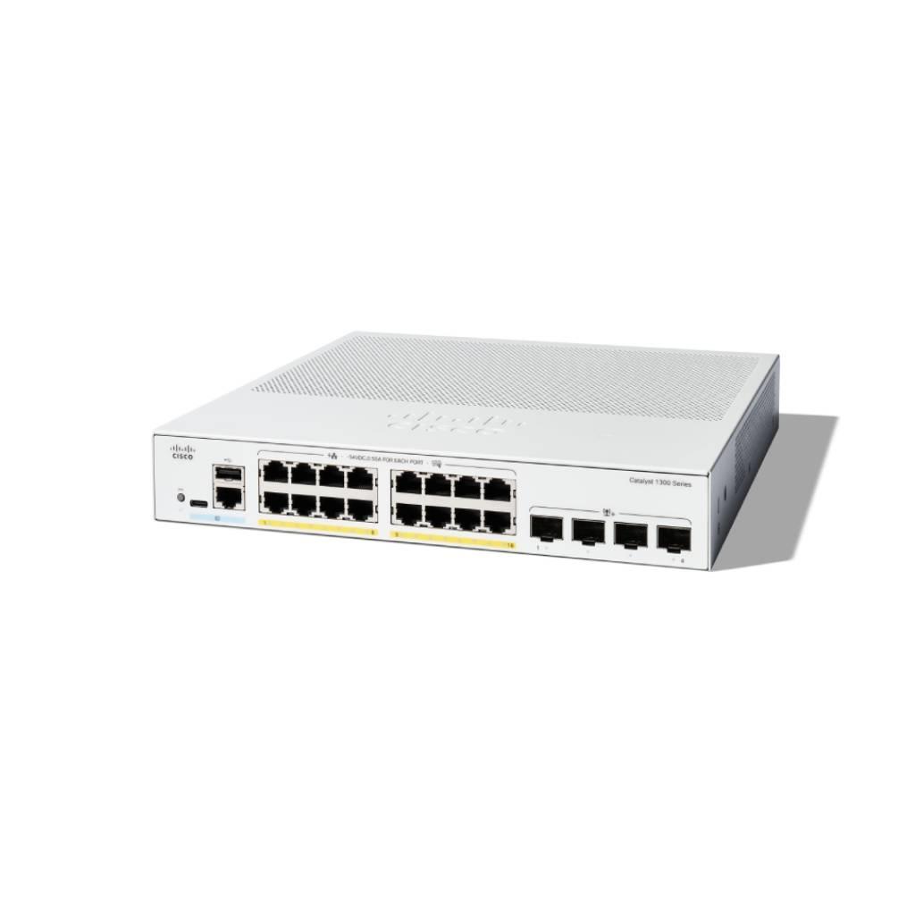 Cisco Catalyst 1300 16-Port GE PoE+ 4x10G SFP+