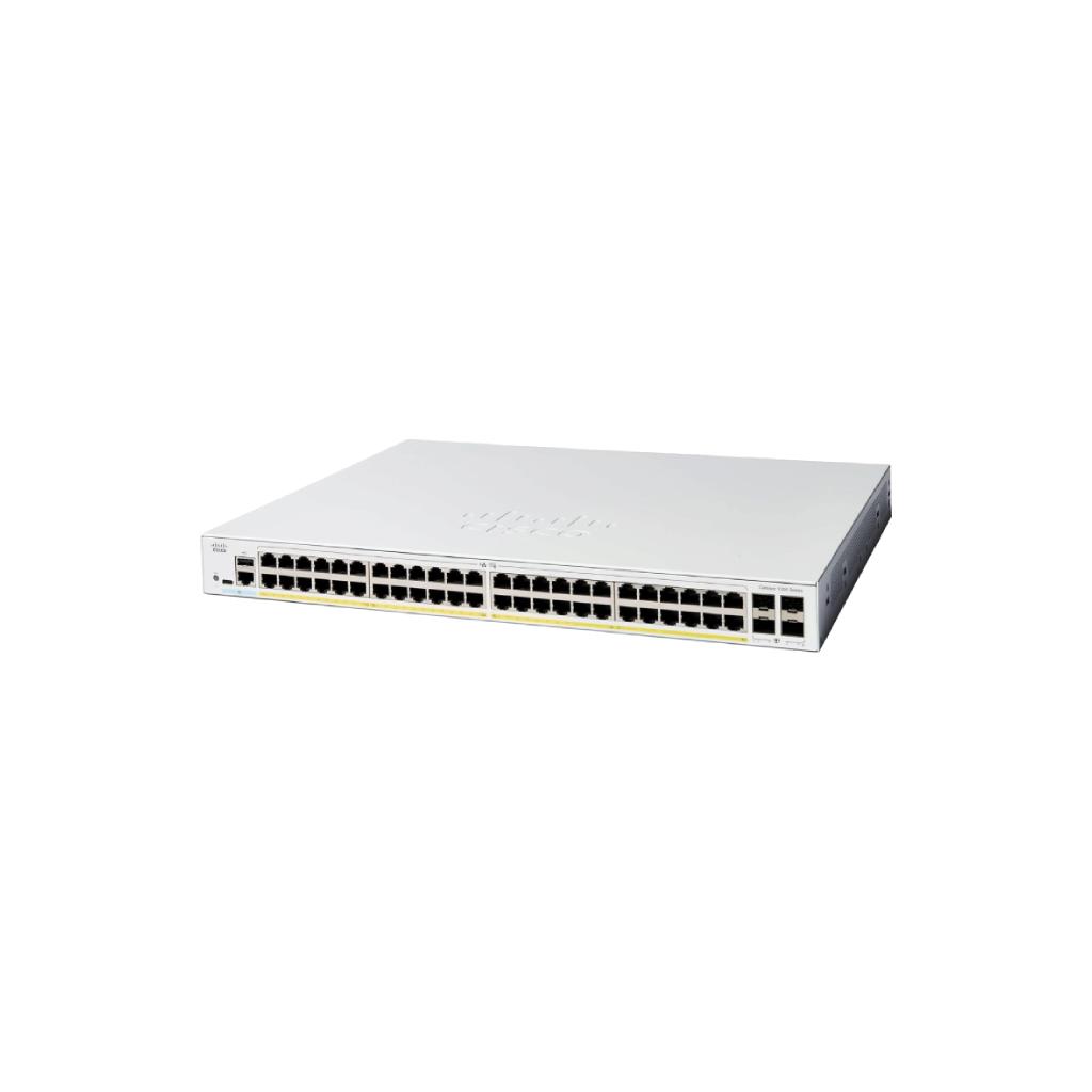 Cisco Catalyst 1300 48-Port GE Full PoE 4x1G SFP
