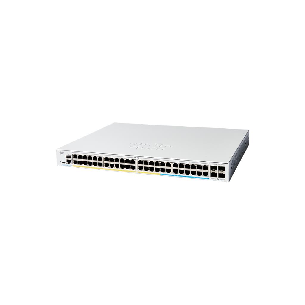 CISCO Catalyst 1300 48-Port GE Full PoE 4x10G SFP+ Switch