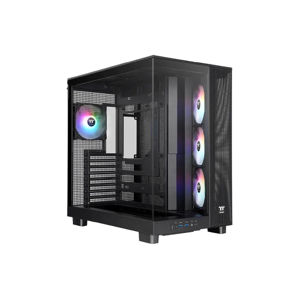 THERMALTAKE VIEW 380 XL TG ARGB/Black/SPCC/Tempered Glass*2