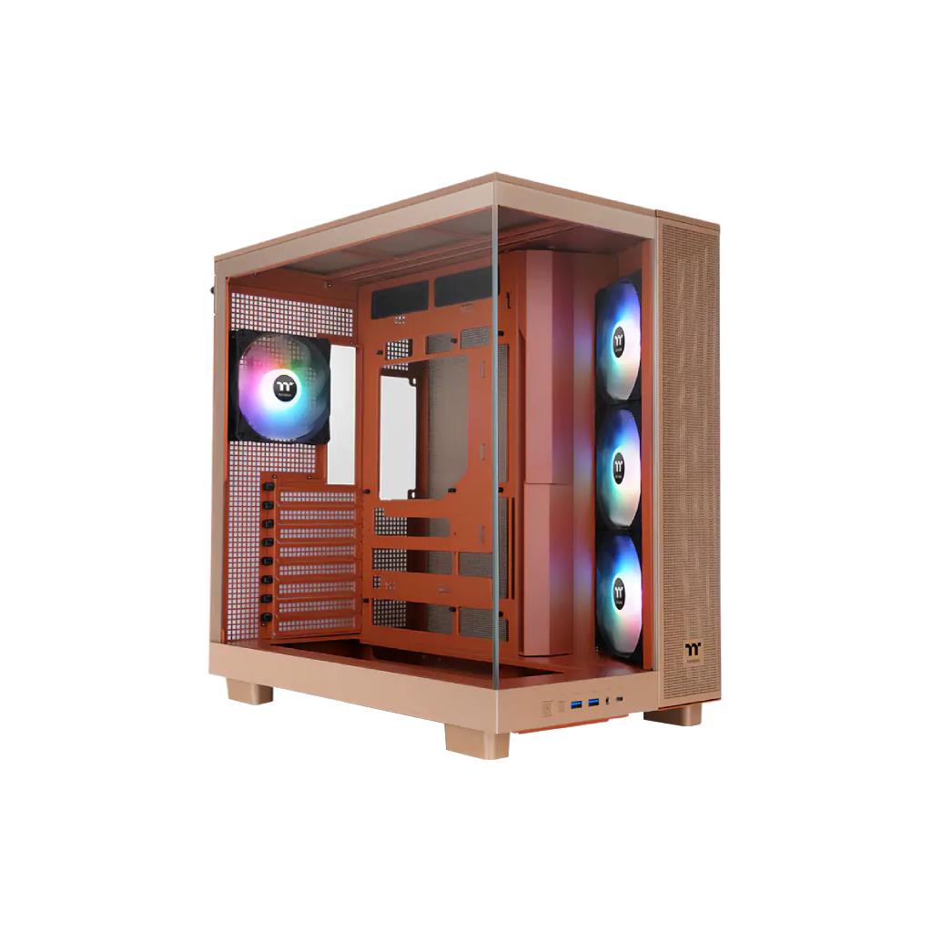 THERMALTAKE VIEW 380 XL TG ARGB Gravel Sand/SPCC/Tempered Glass (2x120mm) Case