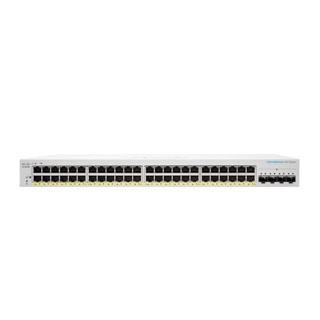CISCO CBS220 Smart 48-port GE PoE+ 4x10G SFP+