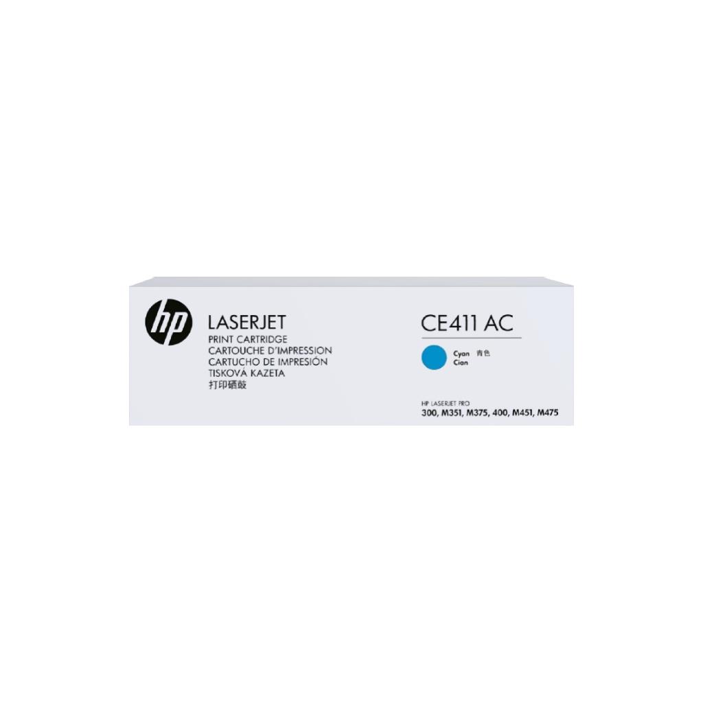 HP 305A Cyan Original LaserJet Toner Cartridge (CE411A) - 2,600 Pages