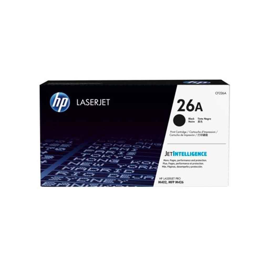 HP 26A Black LaserJet Toner Cartridge (3,100 Pages) - HP