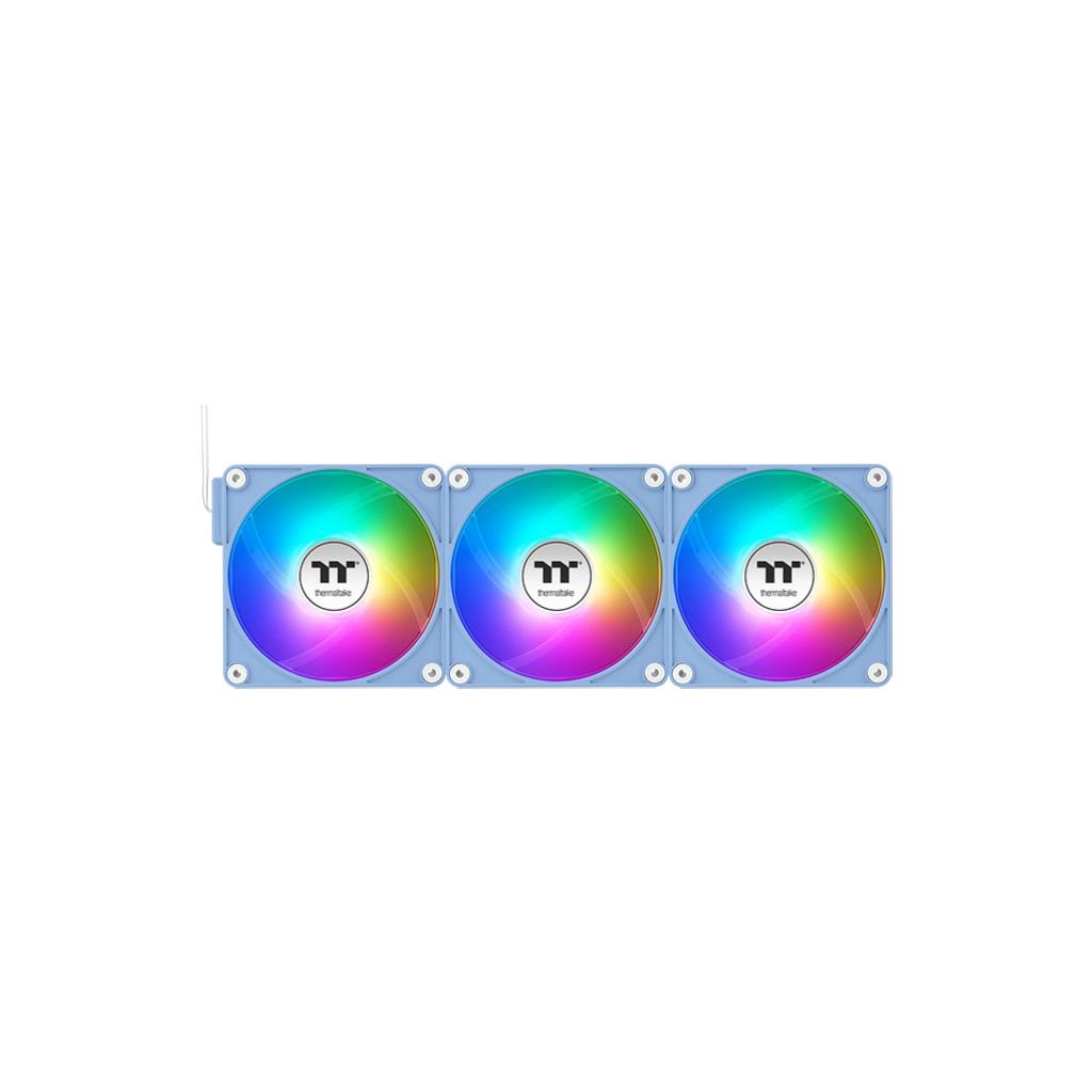 THERMALTAKE CT120 EX ARGB HY 3-Pack 120mm PWM Fan (Hydrangea Blue)