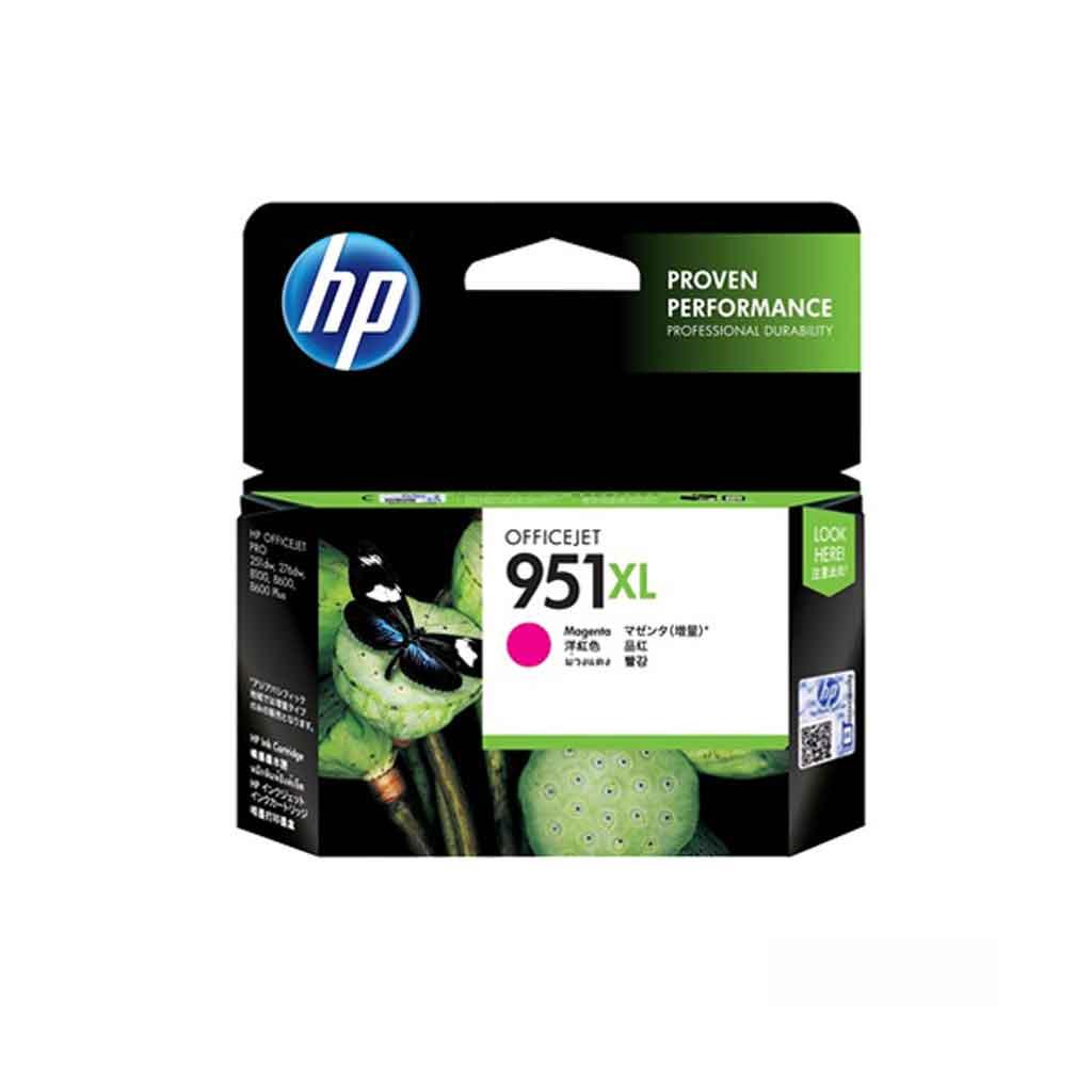 HP INK 951XL MAGENTA (CN047A) - Original Ink Cartridge for OfficeJet Pro 8100/8600 Series