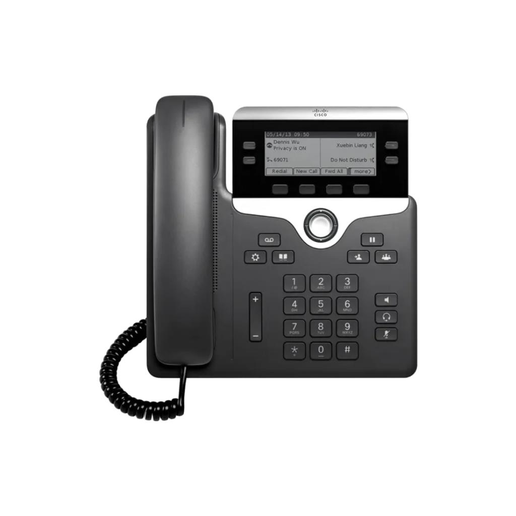 Cisco UC Phone 7841 - VoIP Phone with 3.5" Display, 4 Programmable Keys, Wideband Audio