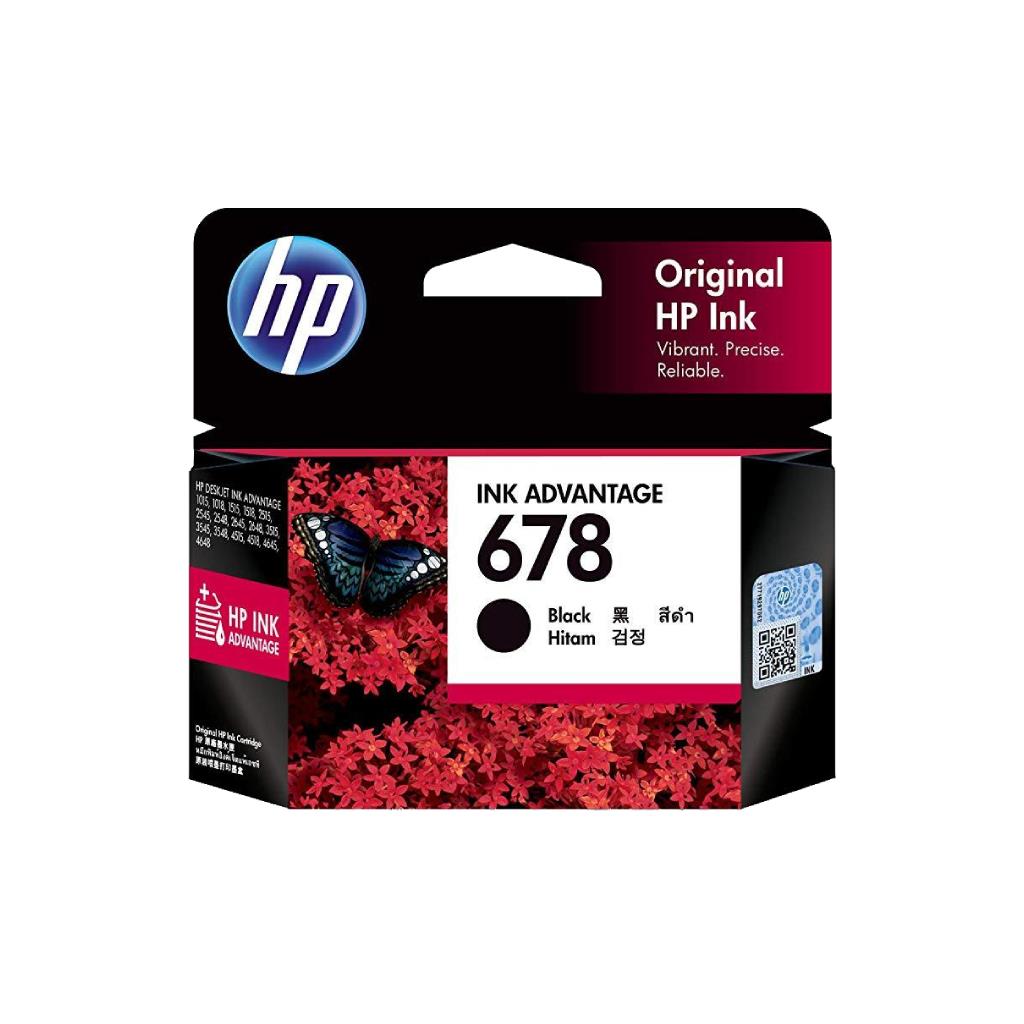 Hp Ink 107 HP INK 678 BLACK (CZ107AA) Standard Capacity Pigment-Based Ink ...