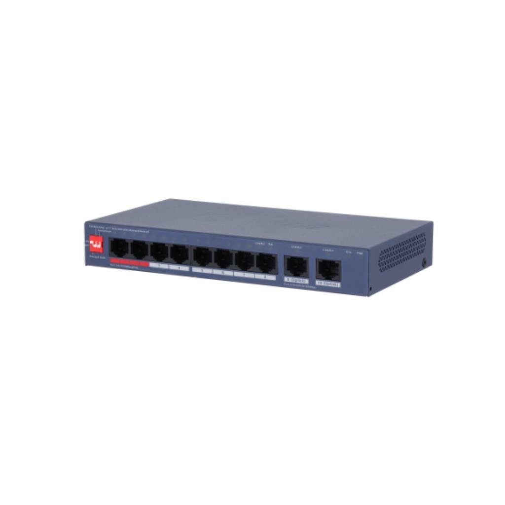 DAHUA CS4010-8ET2GT-110 10-Port Cloud Managed Desktop Switch with 8-PoE