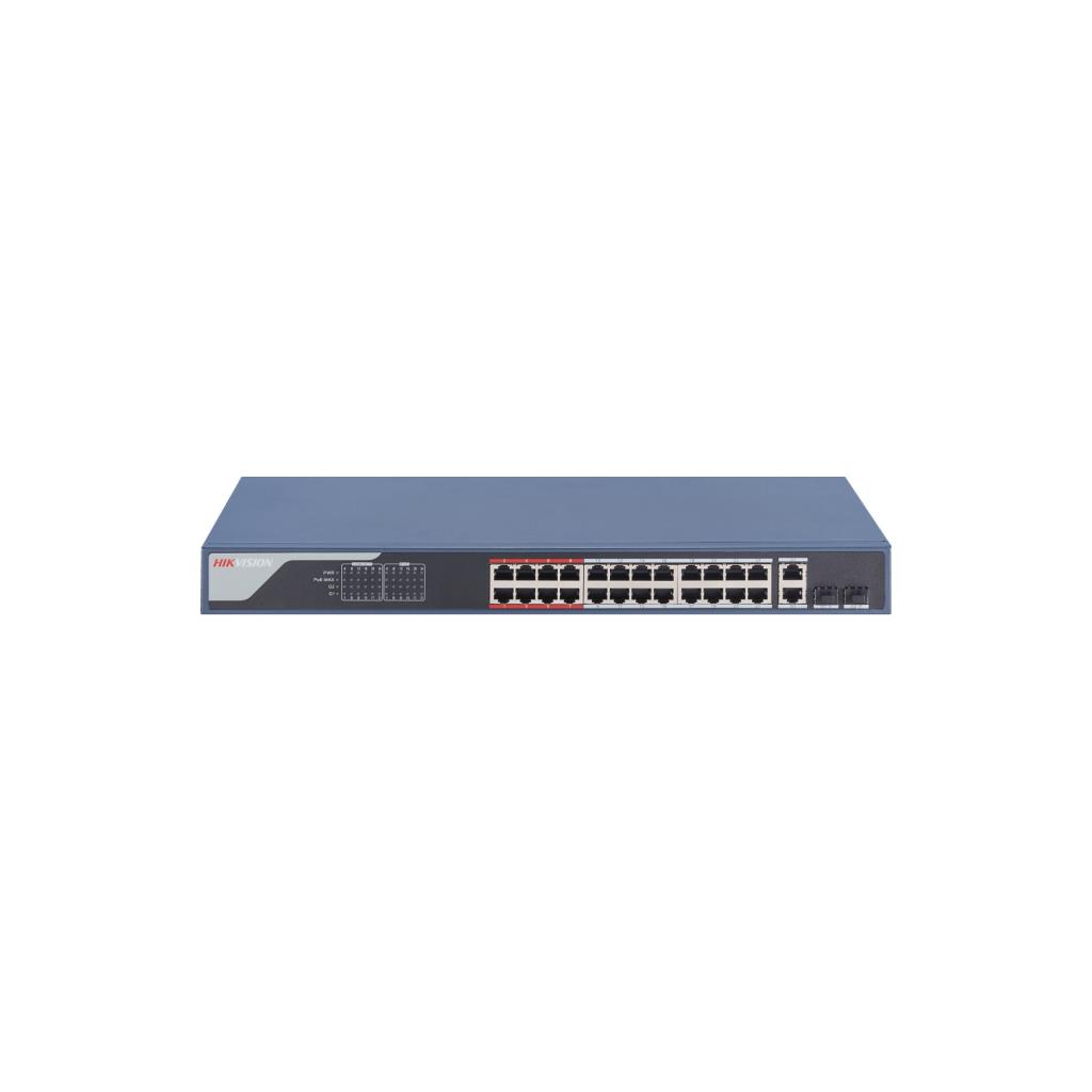 HIKVISION DS-3E1326P-EI/M 24-Port Smart Managed PoE Switch (230W Budget)