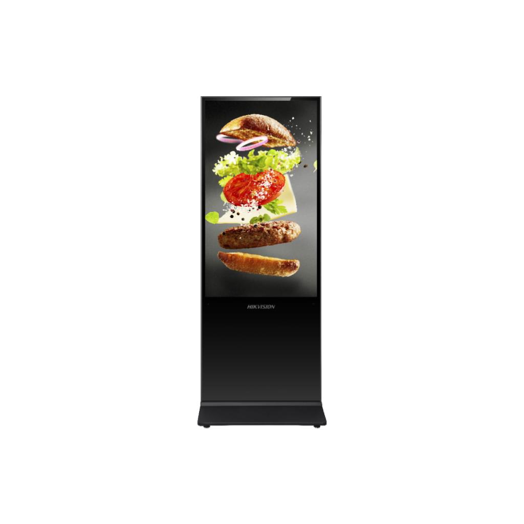 HIKVISION DS-D6043UL-B/S 43-inch Floor Standing Digital Signage (3840 × 2160, 500 cd/m²)