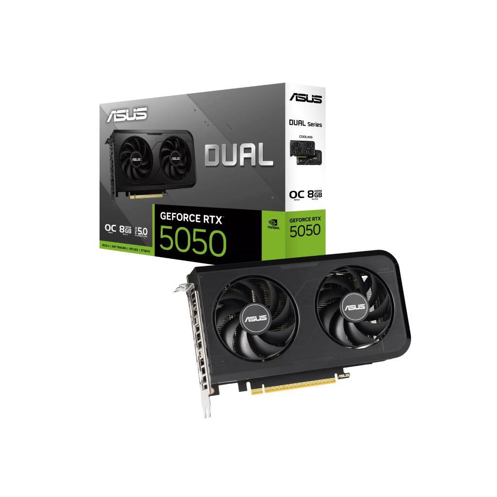 ASUS Dual GeForce RTX™ 5050 8GB GDDR6 OC Edition
