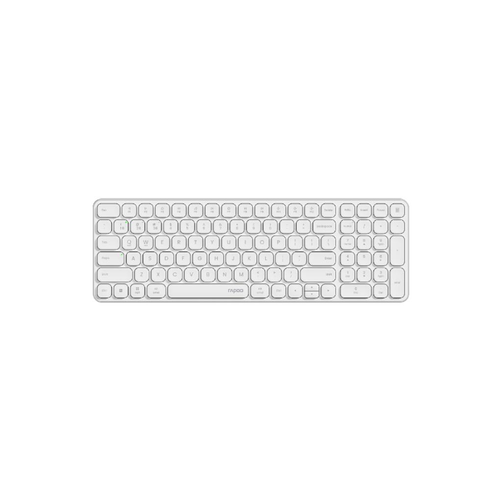RAPOO E9350L Ultra-slim Wireless Keyboard White (2Y)