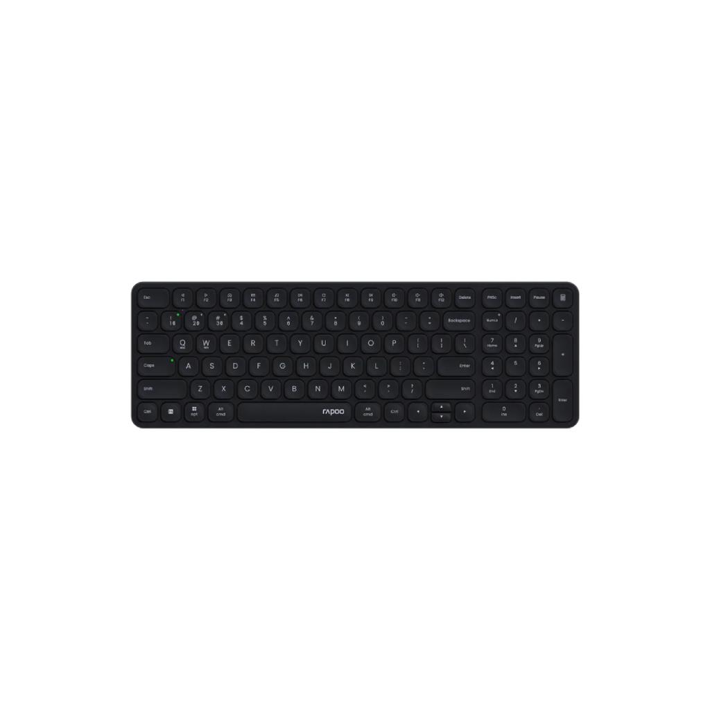RAPOO 9550L Multi-mode Wireless Keyboard Dark Grey