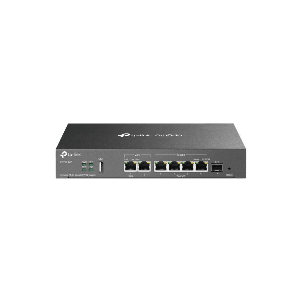 TP-Link ER707-M2 Multi-Gigabit VPN Router 2.5G WAN + 4x Gigabit LAN