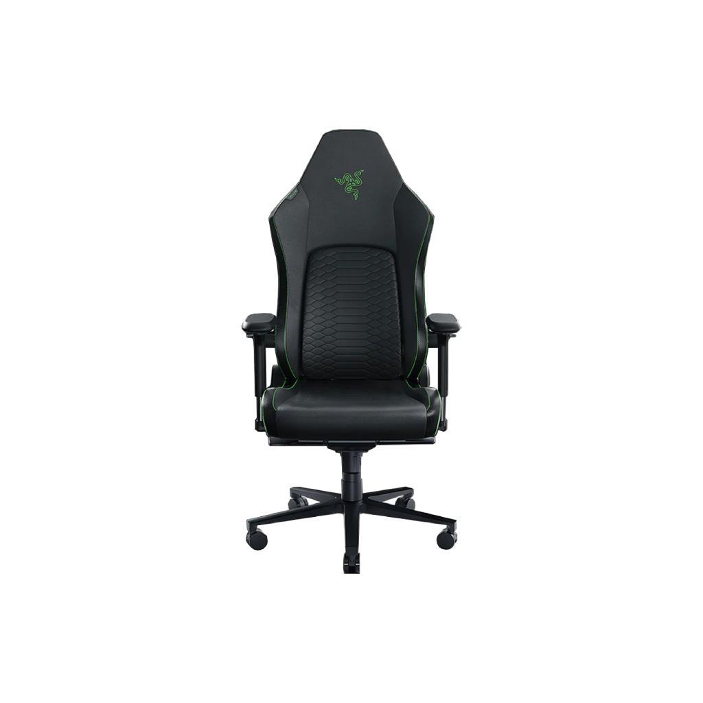 RAZER Iskur V2 NewGen Ergonomic Gaming Chair (Black/Green) - Breathable Comfort