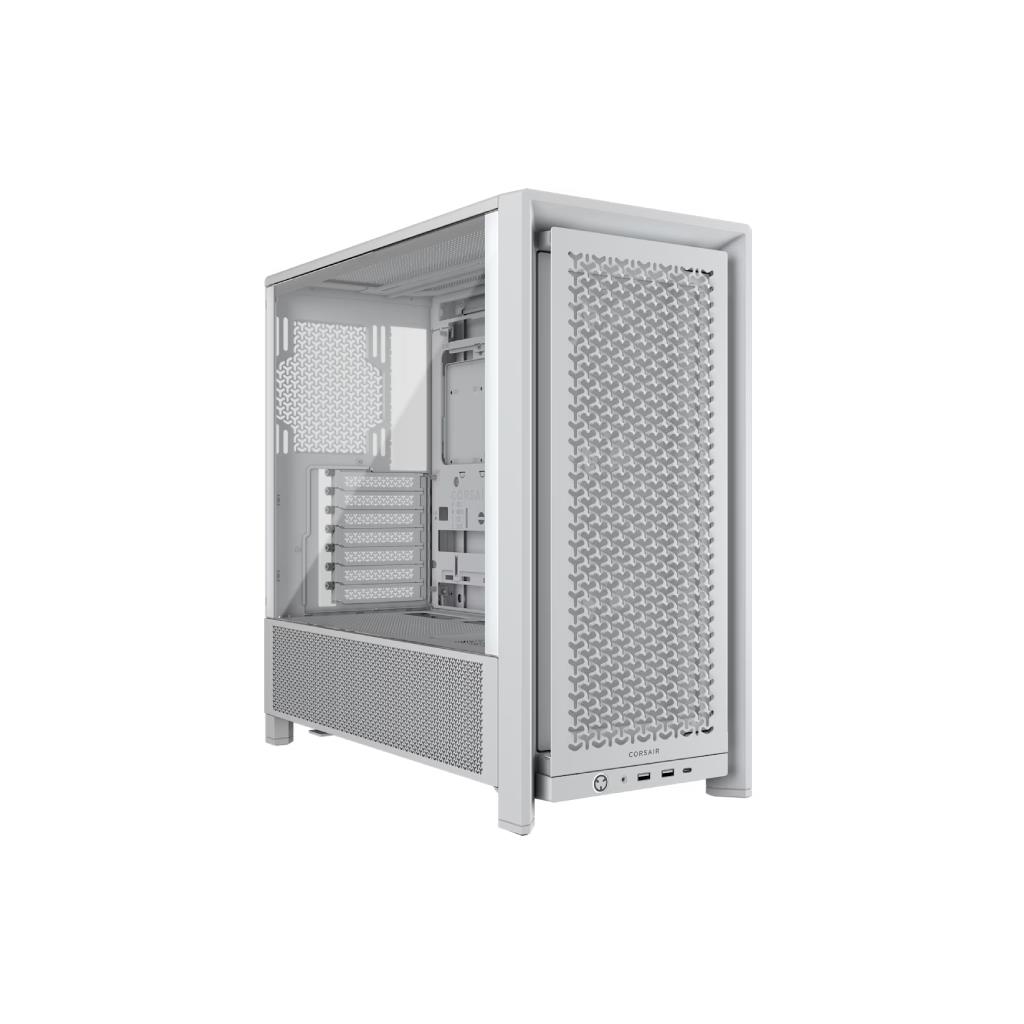 CORSAIR FRAME 4000D Mid-Tower PC Case White (3 Non-RGB Fans)