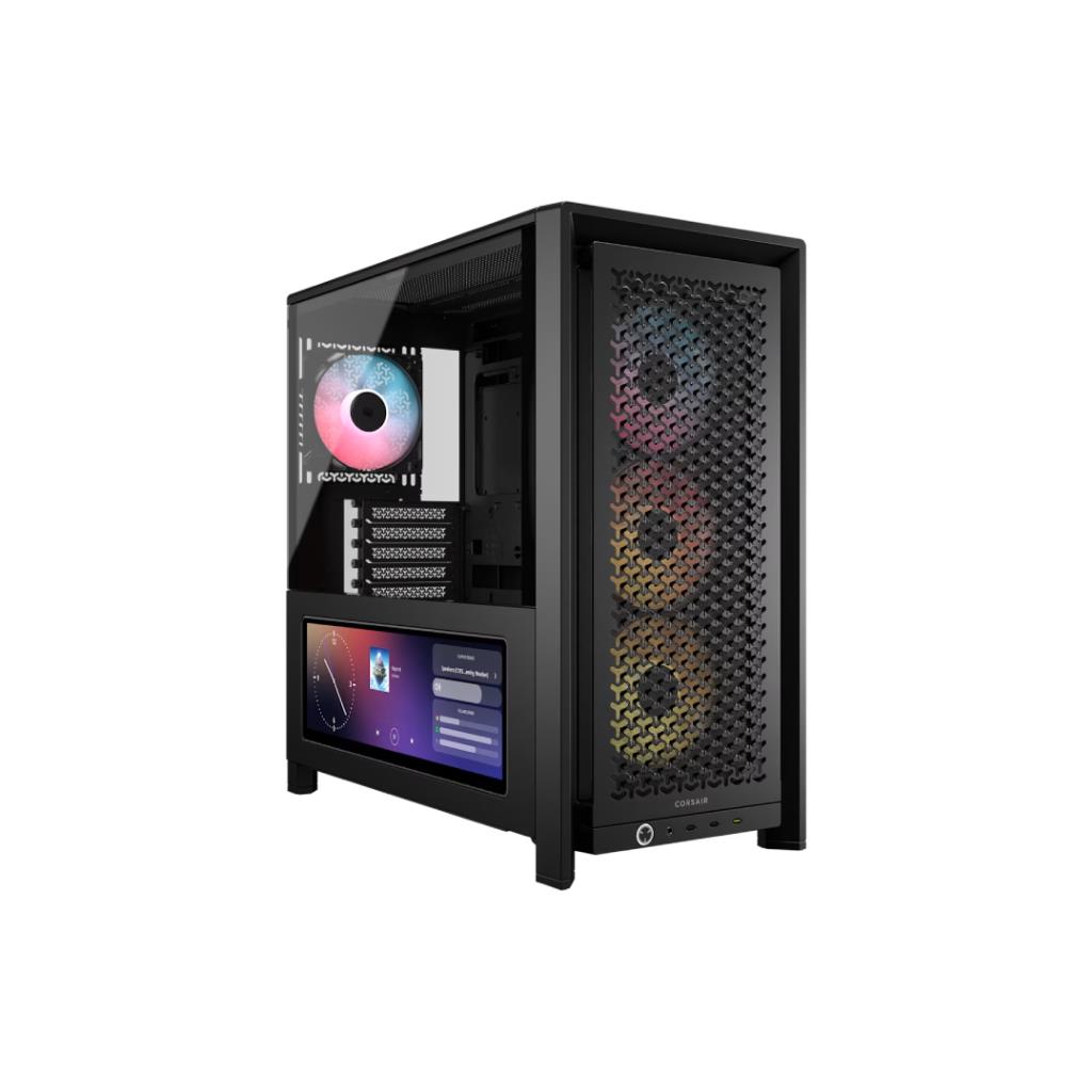 CORSAIR FRAME 4000D LCD RS ARGB Premium Mid-Tower PC Case Black
