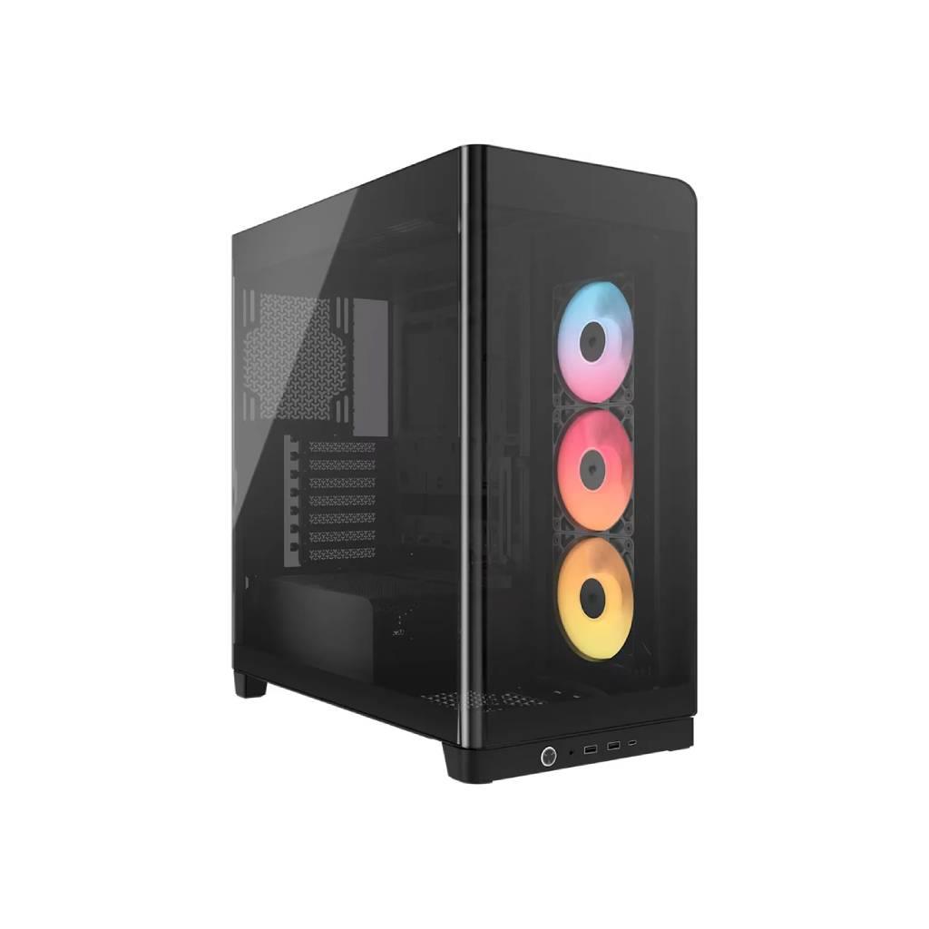 CORSAIR FRAME 4500X RS-R ARGB Panoramic Glass Mid-Tower PC Case Black