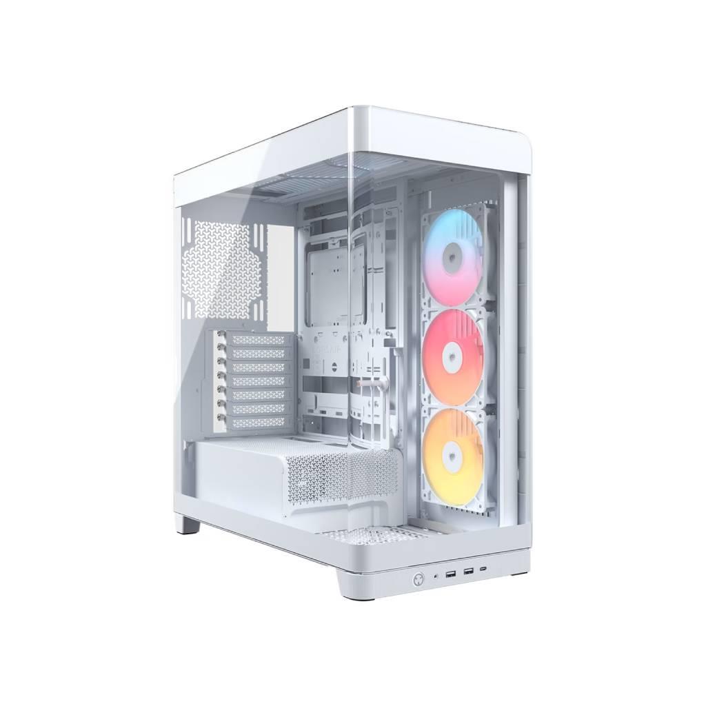 CORSAIR FRAME 4500X RS-R ARGB Panoramic Glass Mid-Tower Case White