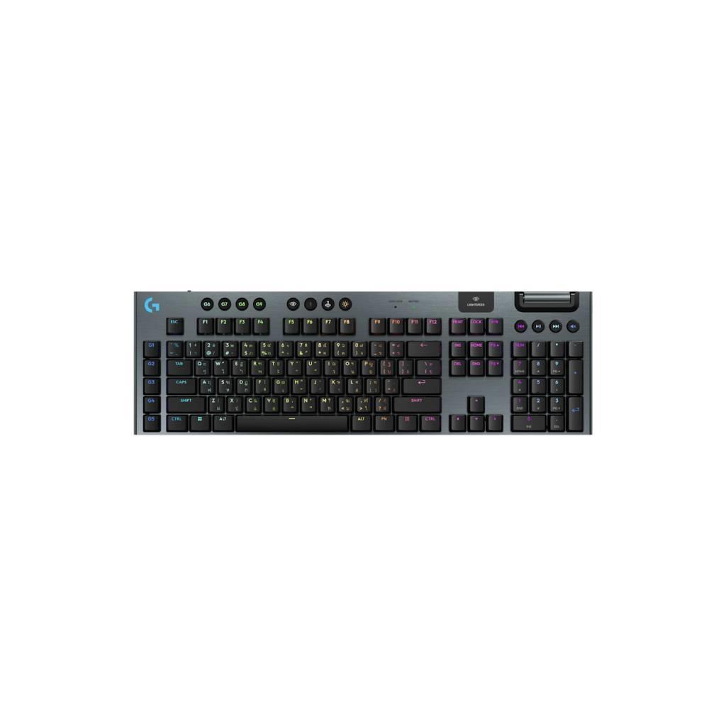 LOGITECH G915 X LIGHTSPEED Low-Profile Wireless Gaming Keyboard – Black