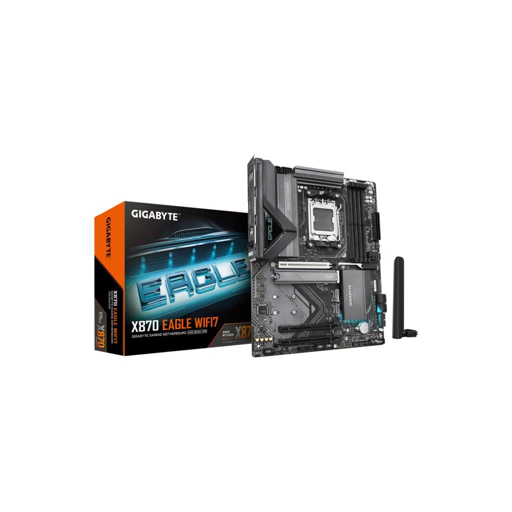 GIGABYTE X870 EAGLE WIFI7 รองรับ AMD Ryzen 7000/9000 Series AM5 Socket