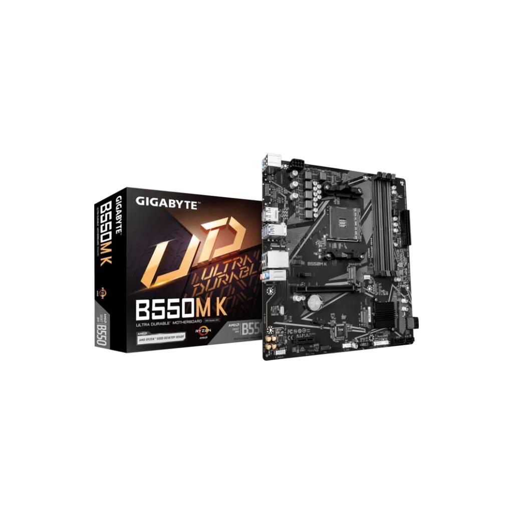GIGABYTE B550M K REV1.2 Micro ATX DDR4 Motherboard